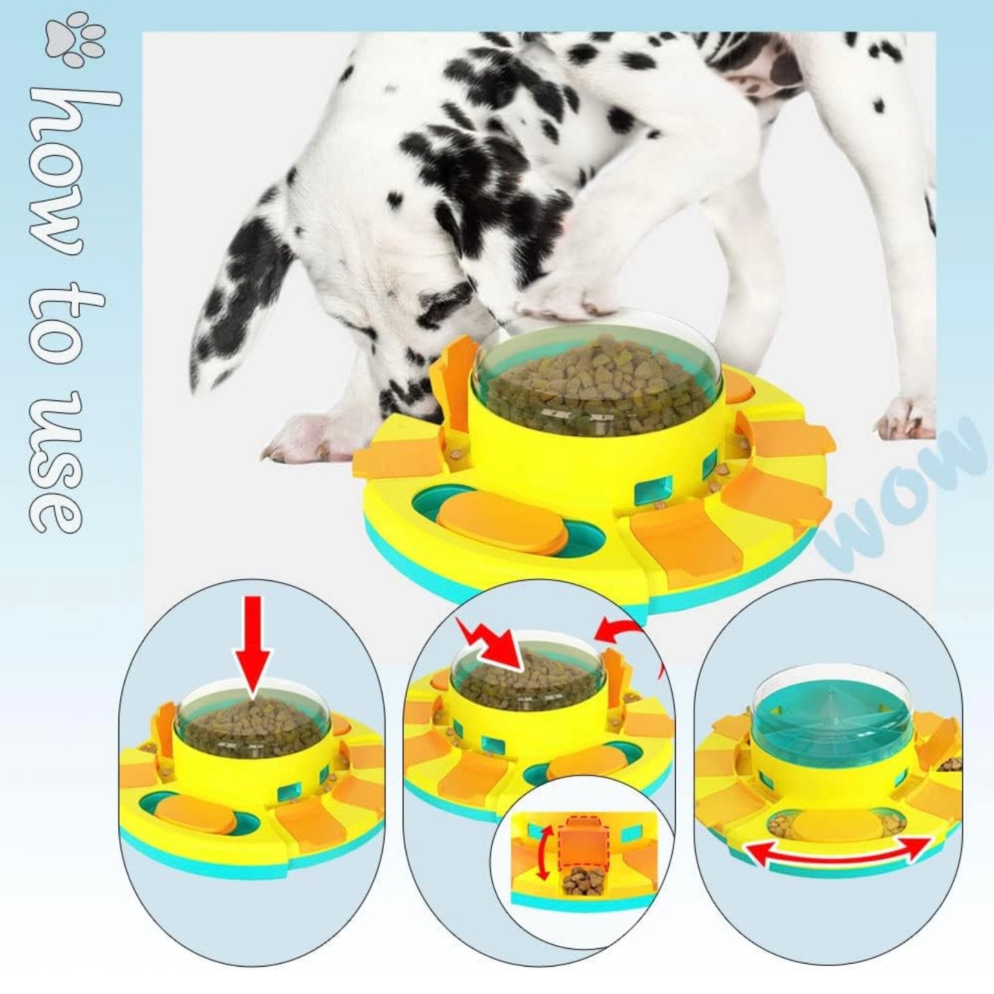 Interactive Dog Puzzle Toy.