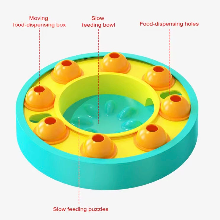Press Roulette Food Dispenser - PetCorner