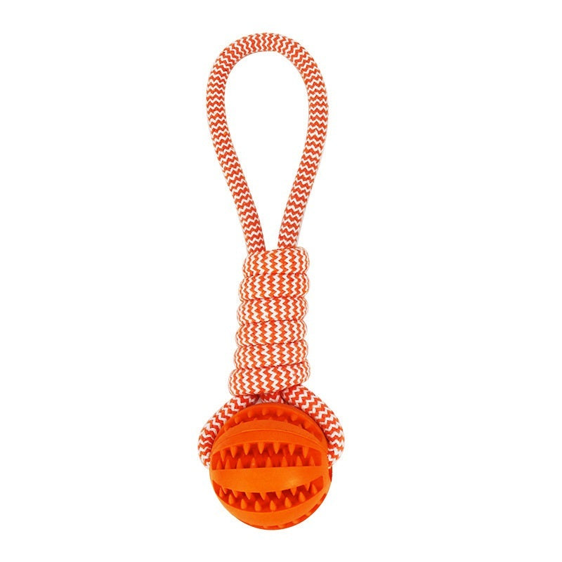 Interactive Dog Toys – Treat Balls & Hemp Rope.