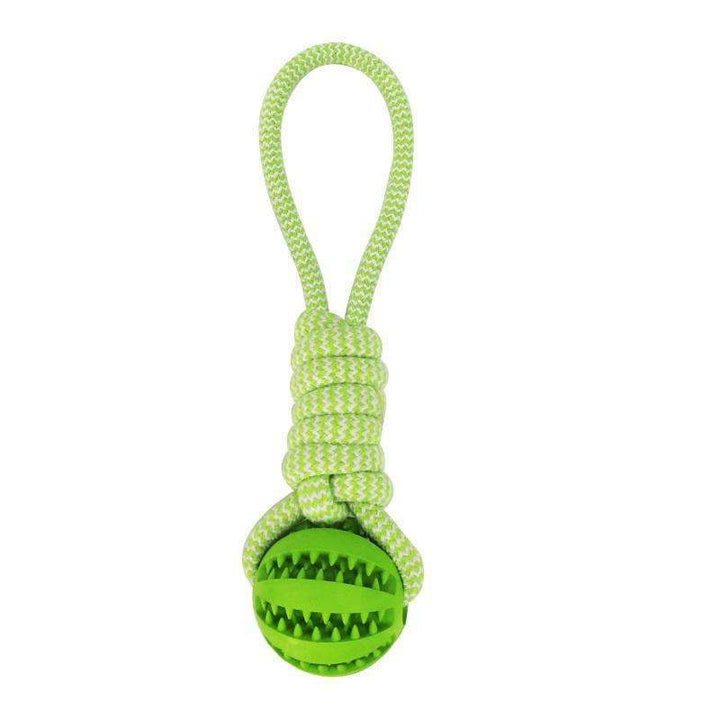 Interactive Dog Toys – Treat Balls & Hemp Rope.
