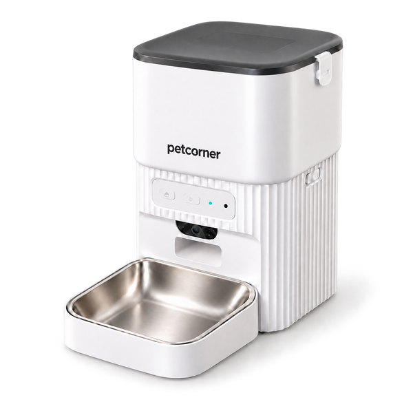 Smart Automatic Pet Feeder with Camera & App Control