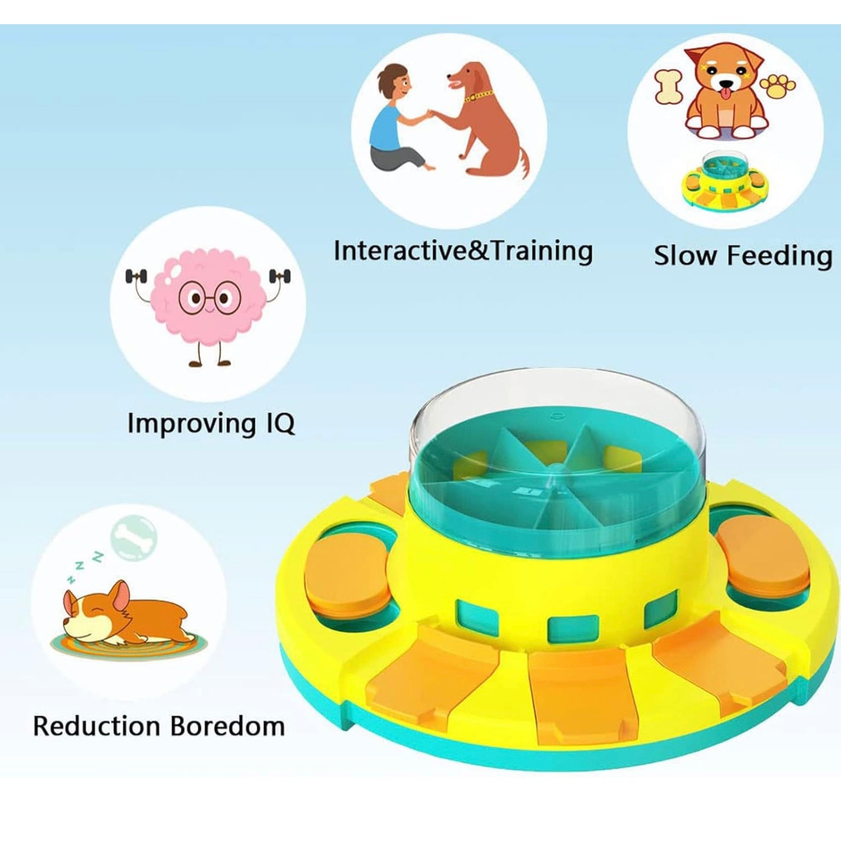 Interactive Dog Puzzle Toy.