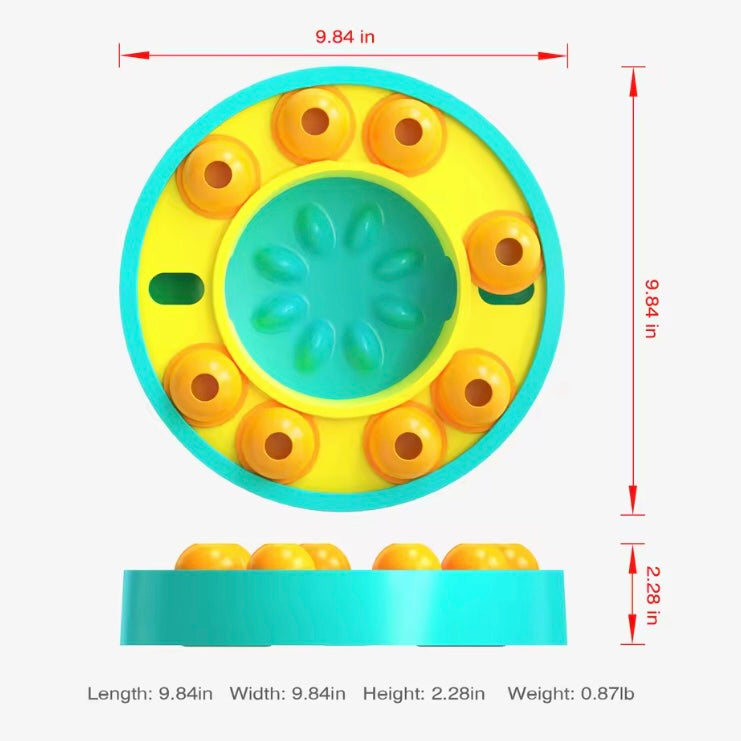 Press Roulette Food Dispenser - PetCorner