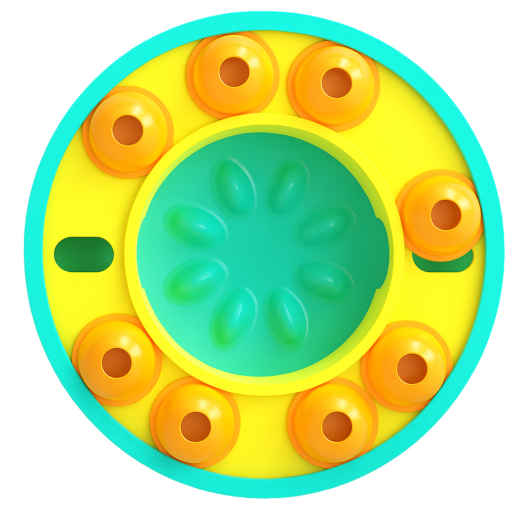 Treat Roulette Puzzle Toy